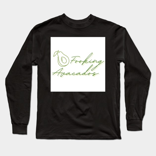 Louis Tomlinson Fooking Avacados Long Sleeve T-Shirt by designr-shop